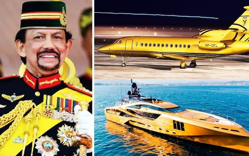 Luxury life of Brunei Sultan