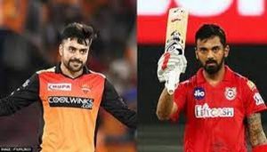 K L Rahul and Rashid Khan