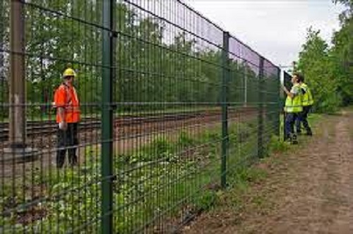 Fencing to Railway Track