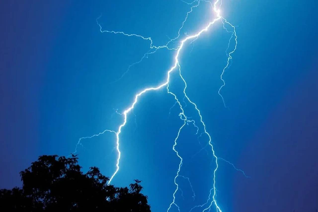 Lightning strike