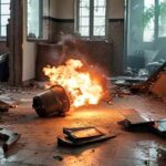 Gas Cylinder Blast