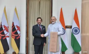 pm narendra modi with brunei king