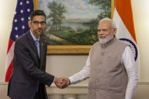 sundar pichai narendra modi