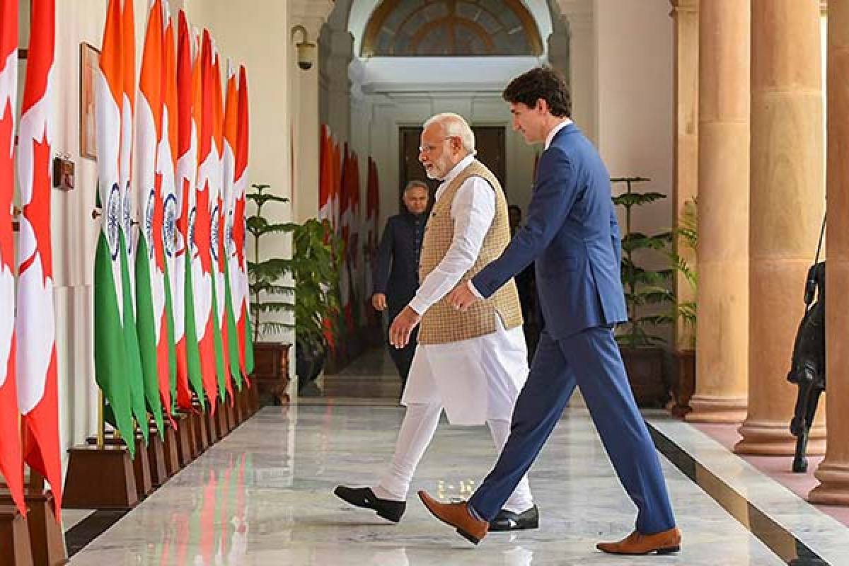 India Canada row: