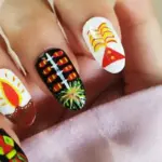 Deepavali Nail Art 2024