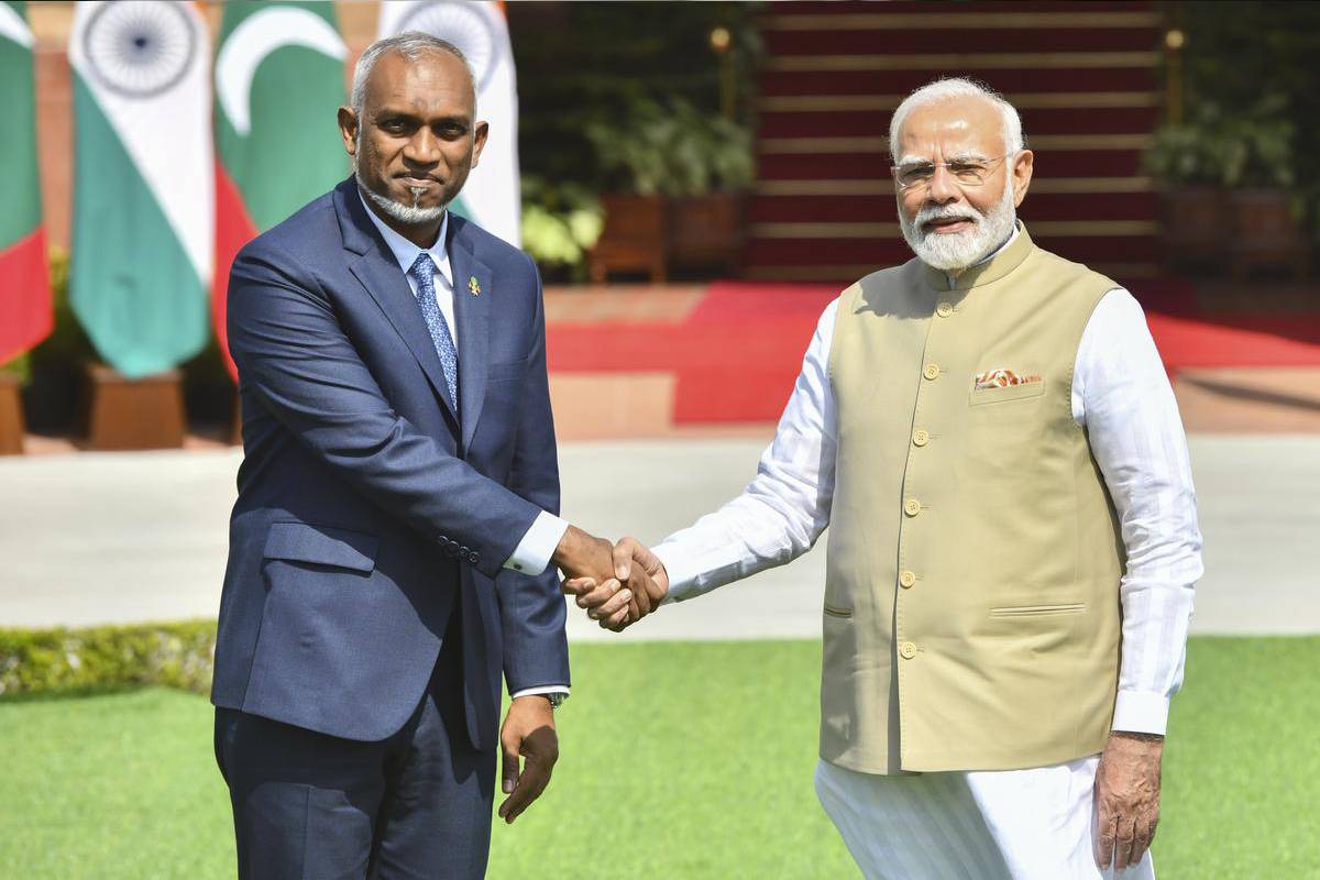 PM Modi Meets Muizzu