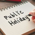 Public Holidays 2025