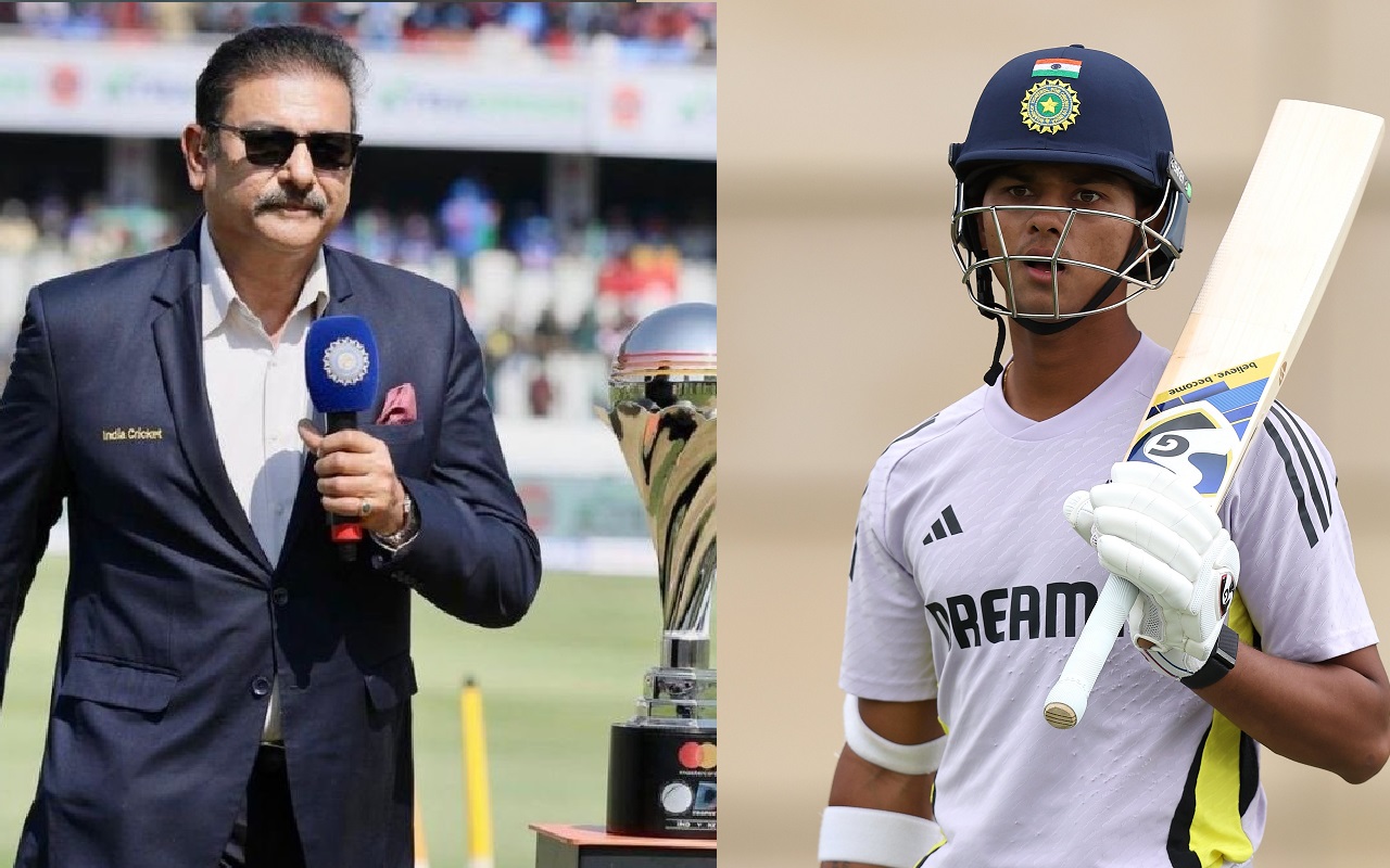 Ravi Shastri praised on Yashasvi Jaiswal