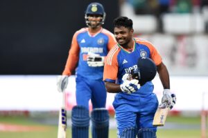 Sanju Samson becomes 1st Indian to hit back-to-back T20I hundreds