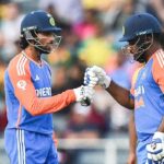 Top 5 records broken by Tilak Varma and Sanju Samson in 4th SA vs IND T20I 2024