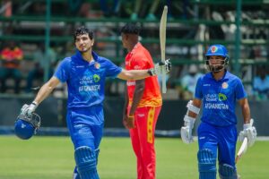 Afghanistan decimate Zimbabwe by 232 Runs in 2nd ODI at Harare, record their biggest ODI win