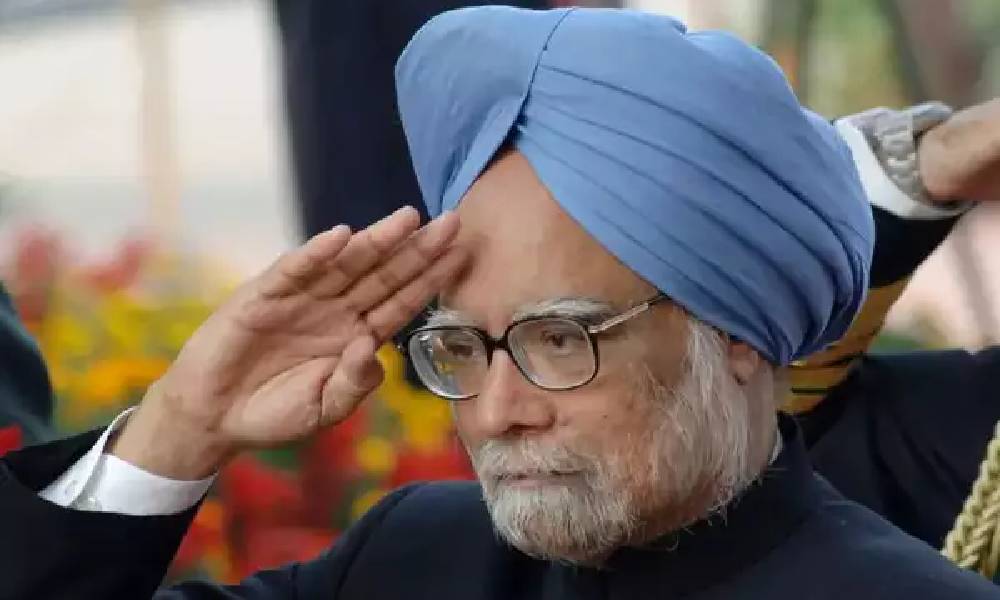 Manmohan Singh passes way