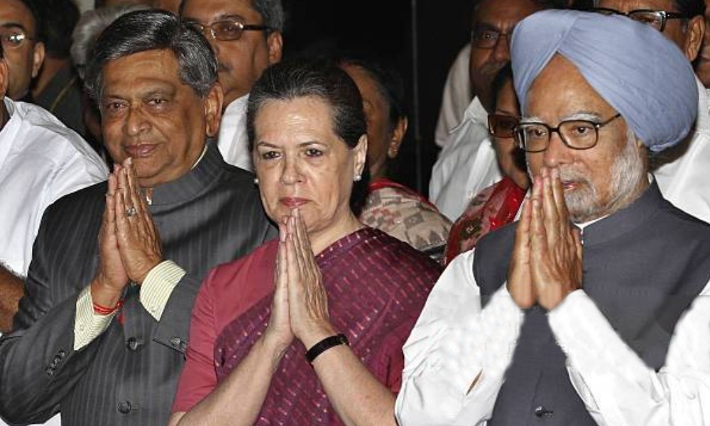 sm krishna sonia manmohan