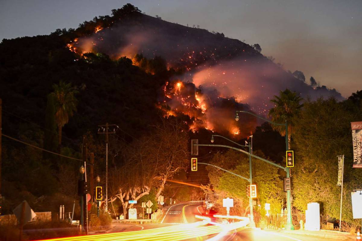 Los Angeles wildfire