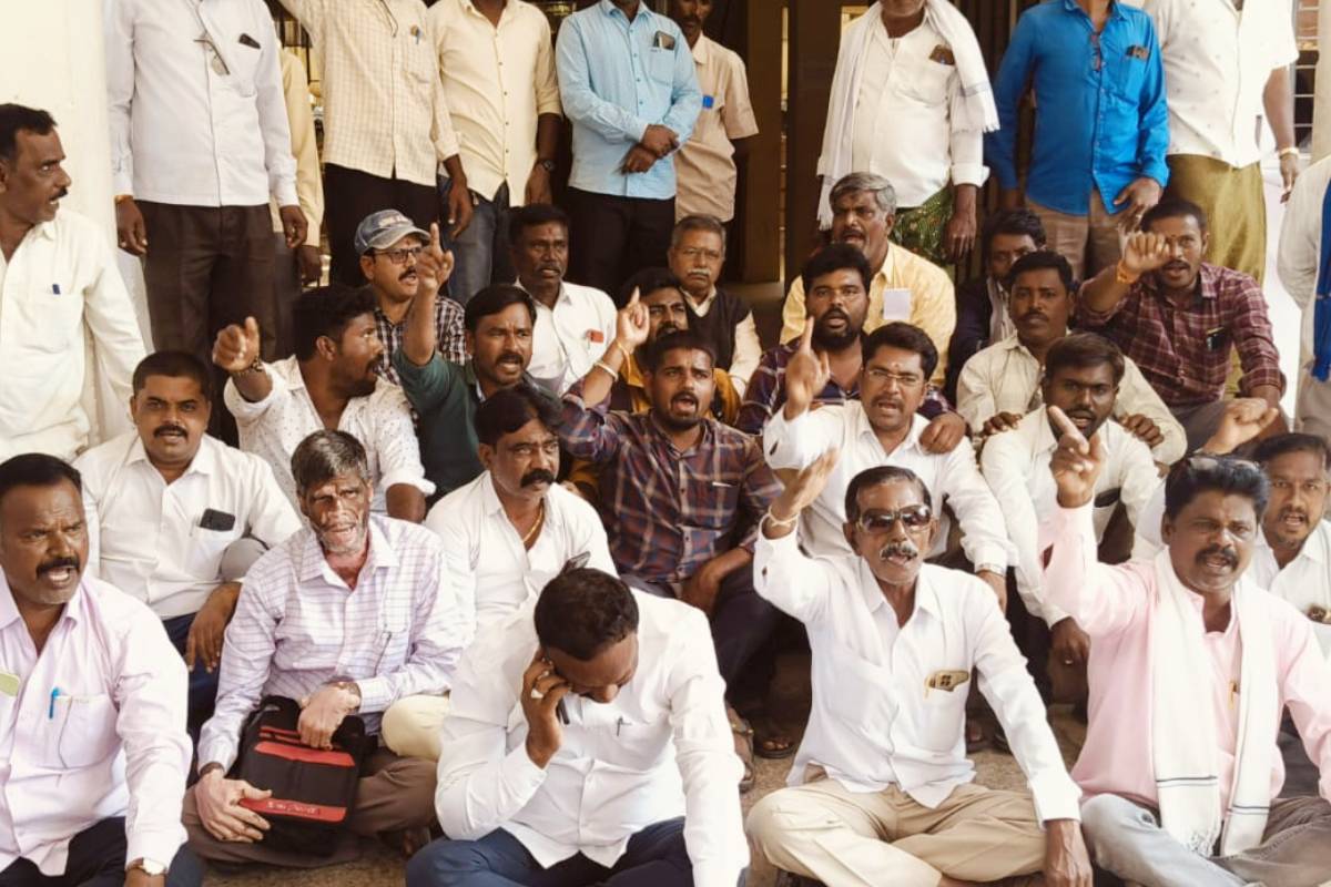 Pavagada Protest